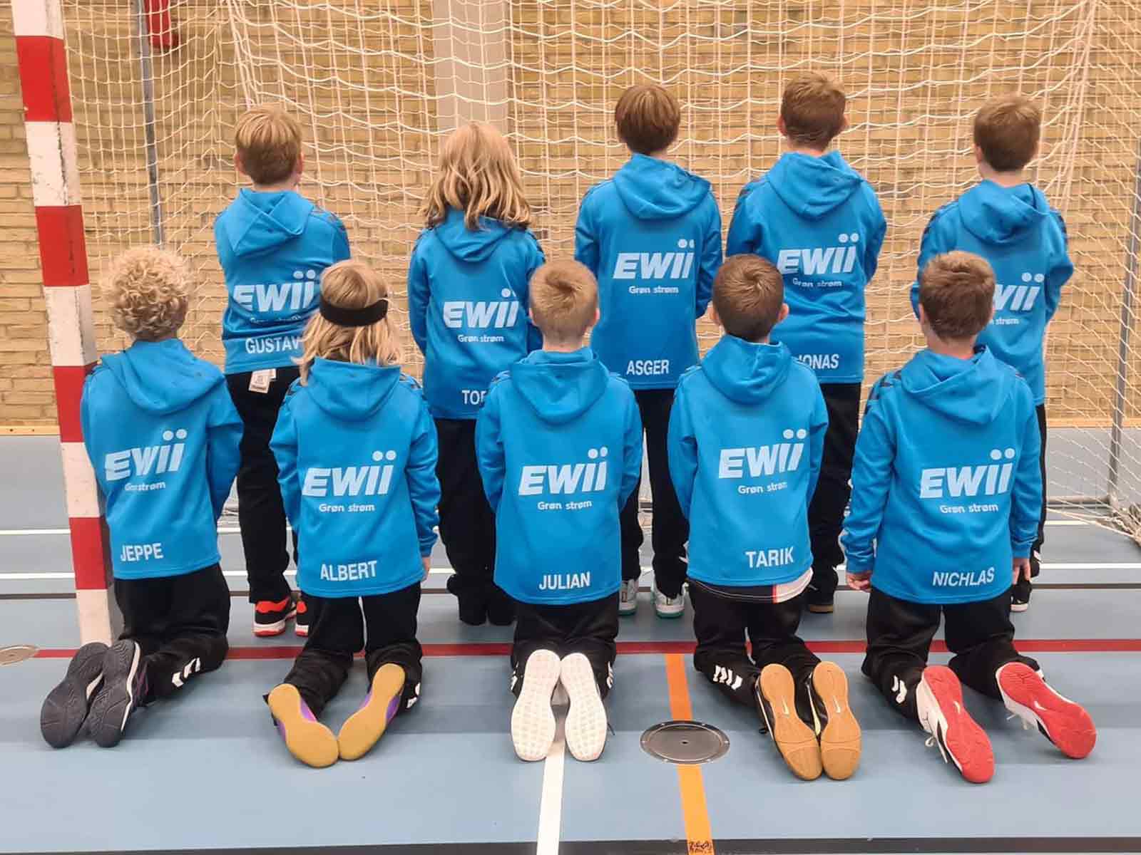 Nyt holdtøj til BGIF håndbold U9 drenge