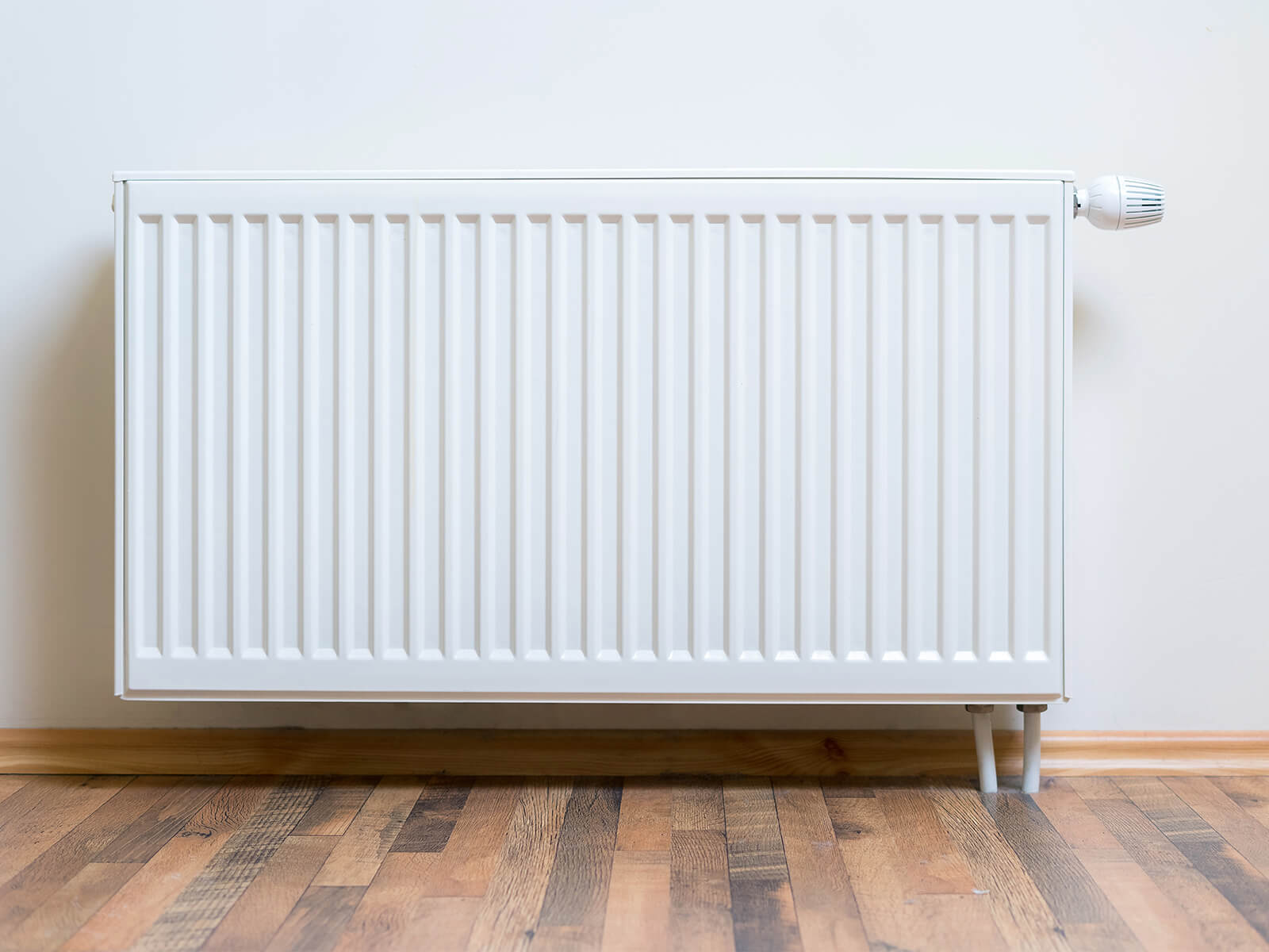 Radiator varmer hus